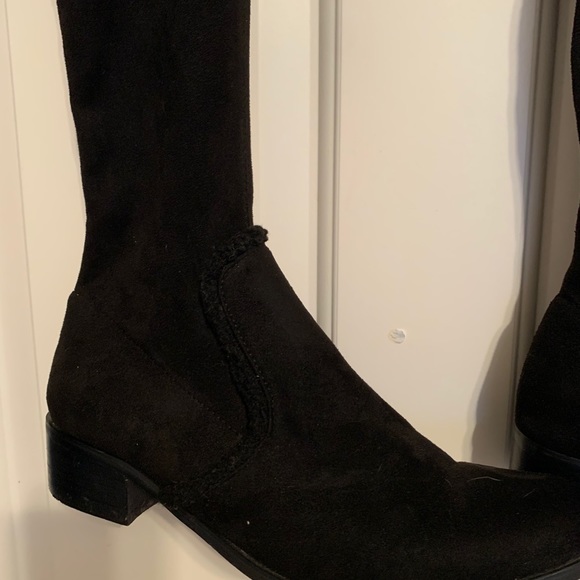 Charles David Over the Knee Suede Boots Sz 8 1/2 - Picture 2 of 5